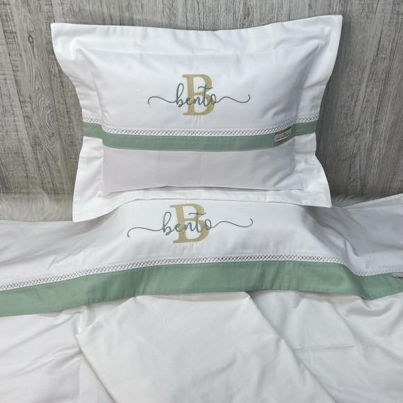 Kit Enxoval Bebe Bordado Nome Sobreposto