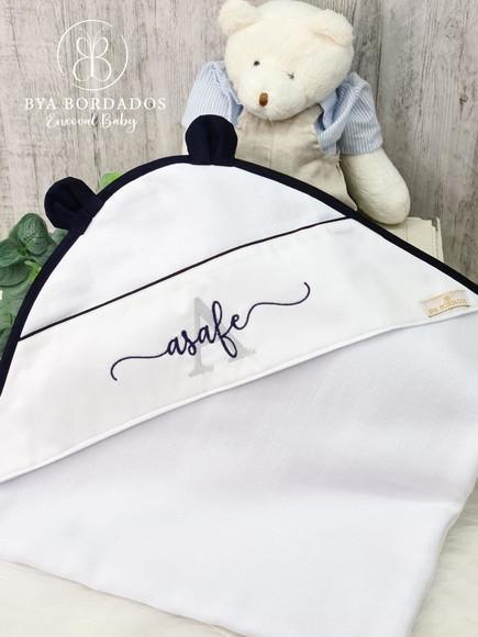 Kit Enxoval Bebe Bordado Nome Sobreposto