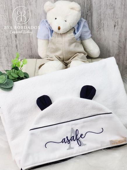 Kit Enxoval Bebe Bordado Nome Sobreposto