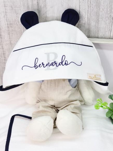 Kit Enxoval Bebe Bordado Nome Sobreposto