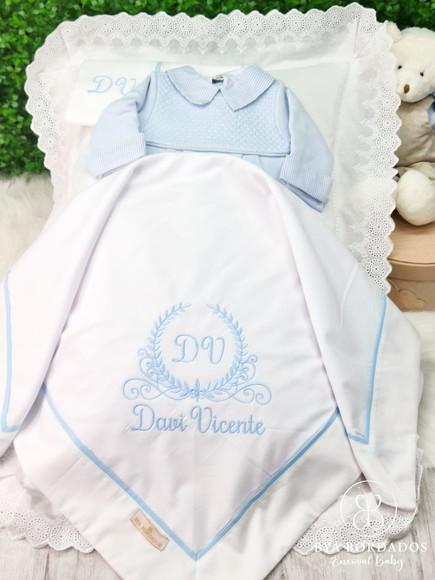 Kit Enxoval Bebê Brasão Personalizado