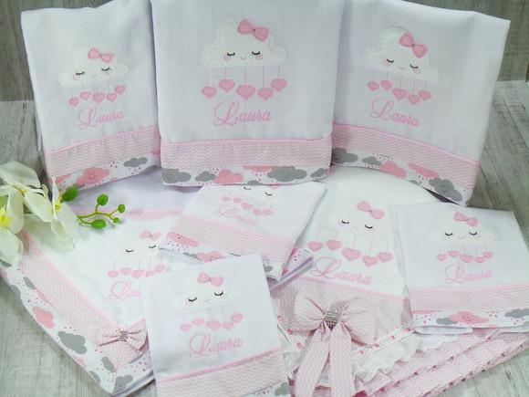 Kit Enxoval Bebê Chuva de Amor