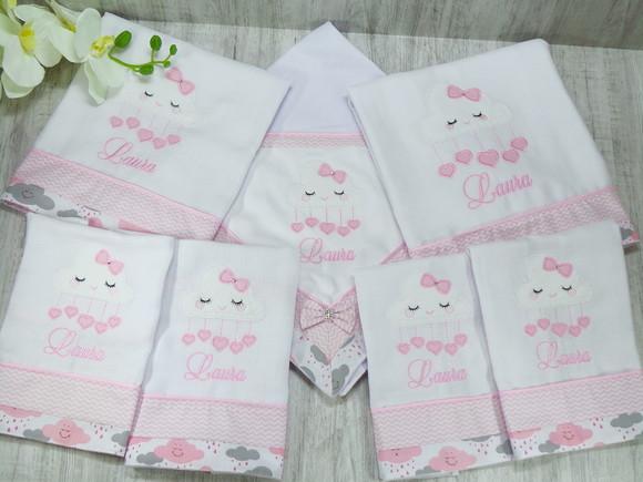 Kit Enxoval Bebê Chuva de Amor