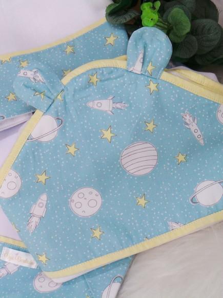 Kit Enxoval Bebê Espaço Incluso Nome do Bebê