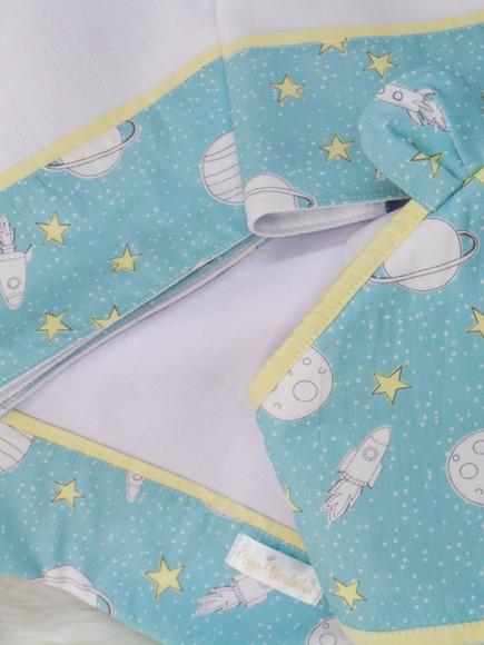 Kit Enxoval Bebê Espaço Incluso Nome do Bebê
