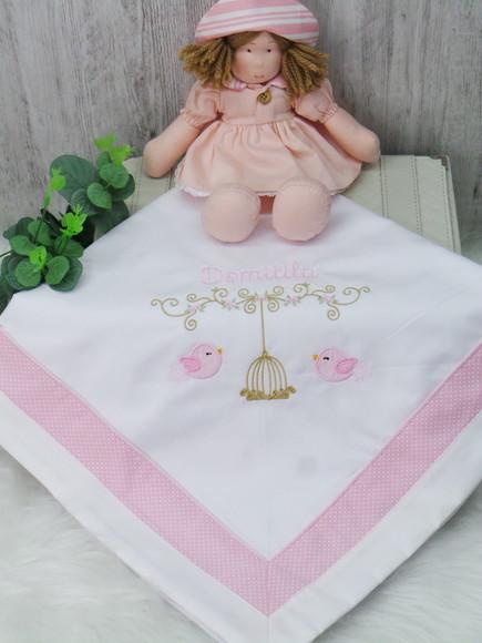 Kit Enxoval Bebê Personalizado Jardim Encantado