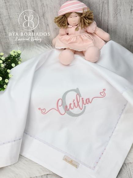 Kit Enxoval Bebê Personalizado Nome Sobreposto