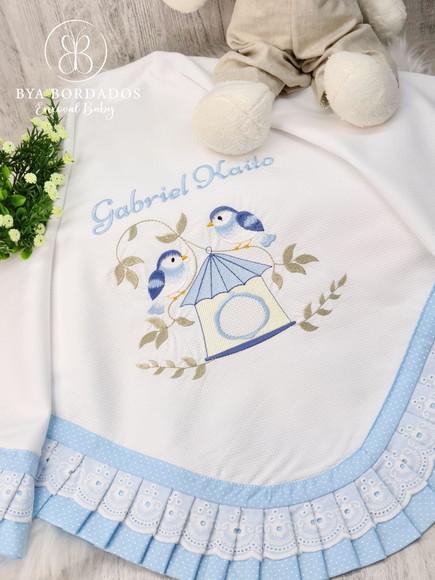 Kit Enxoval Bebê Personalizado Passarinho