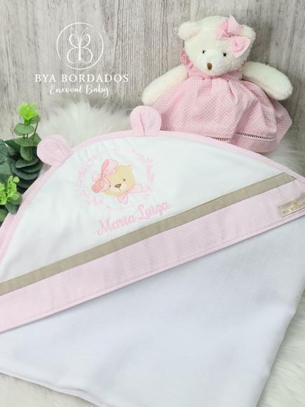Kit Enxoval Bebê Personalizado Ursinha