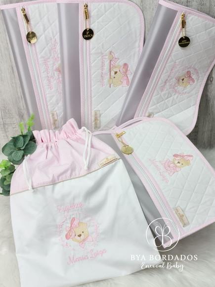 Kit Enxoval Bebê Personalizado Ursinha