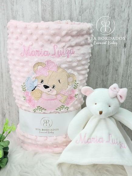 Kit Enxoval Bebê Personalizado Ursinha