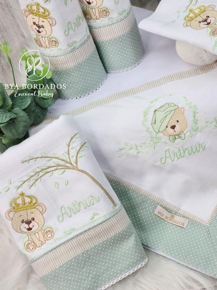 Kit Enxoval Bebê Personalizado Ursinho