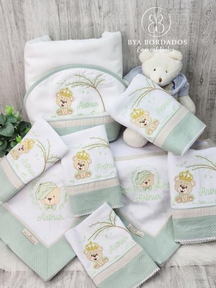 Kit Enxoval Bebê Personalizado Ursinho