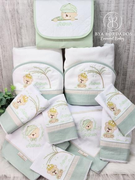 Kit Enxoval Bebê Personalizado Ursinho