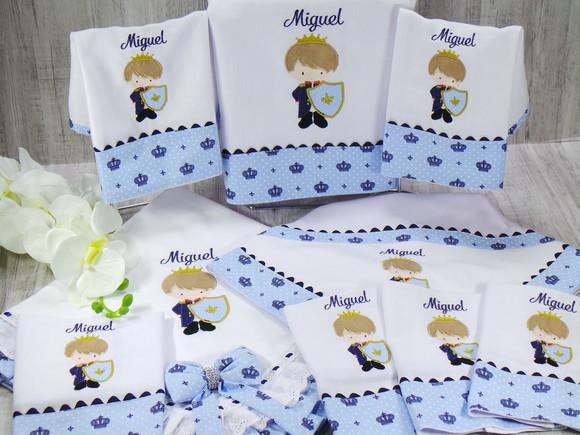 Kit Enxoval Bebê Príncipe