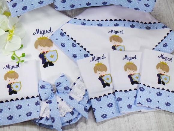 Kit Enxoval Bebê Príncipe