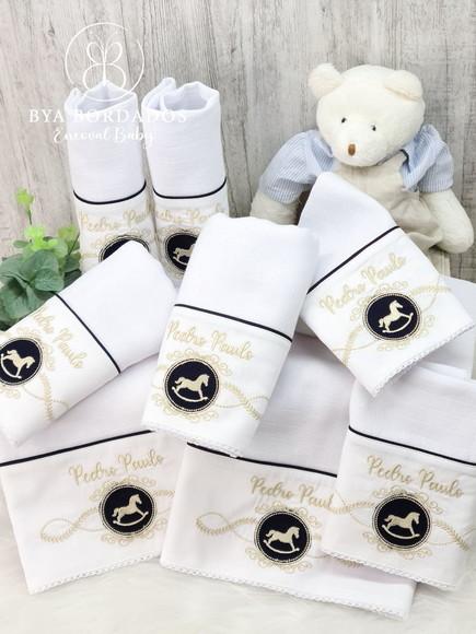 Kit Enxoval Maternidade Bebê Cavalinho