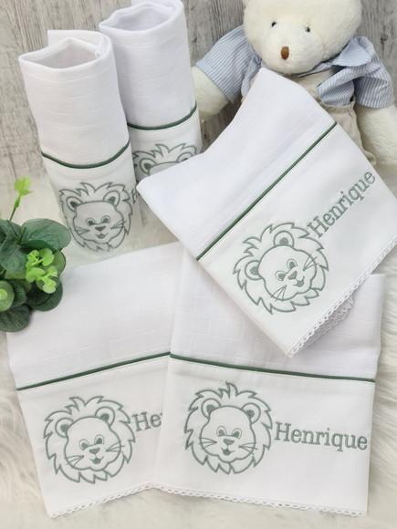 Kit Enxoval Maternidade Personalizado Bordado