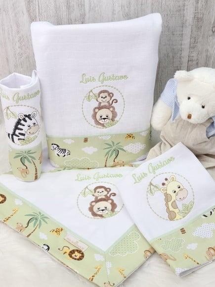 Kit Enxoval Personalizado Safari