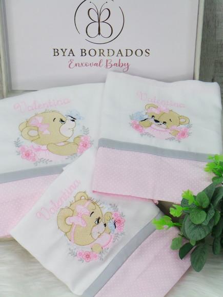 Kit Enxoval Personalizado Ursinha