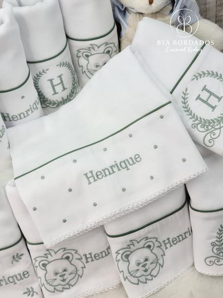Kit Fralda Boca Bebê Personalizada