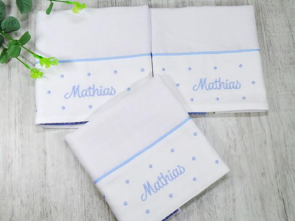 Kit Fralda de Ombro Poá