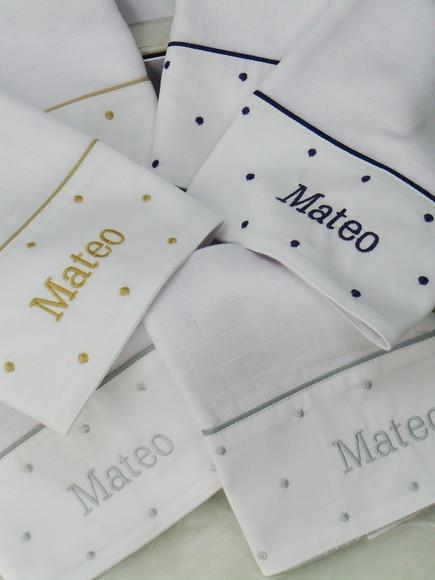 Kit Fralda Ombro e Boca Poá