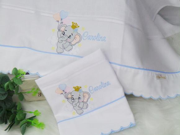 Kit Fraldas Bebê Elefantinha