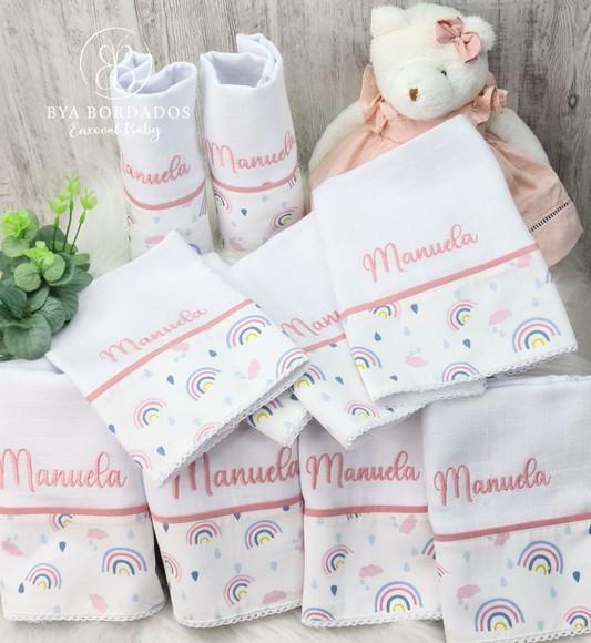 Kit Fraldas Bebê Personalizada