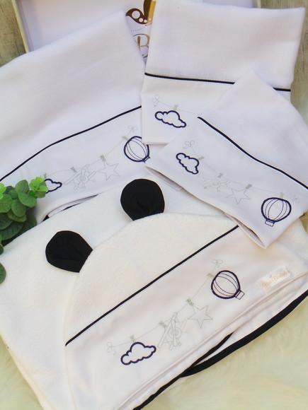 Kit Fraldas com Toalha Varalzinho Brinquedo