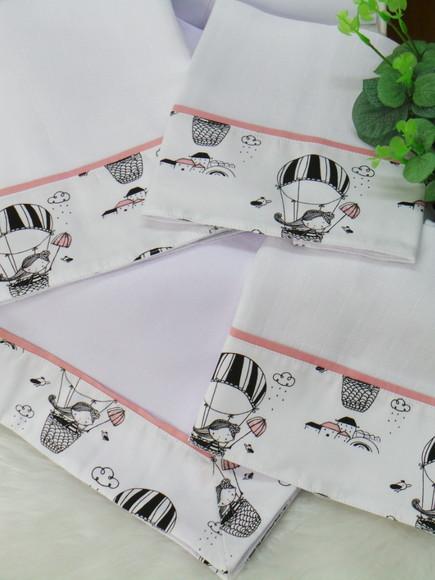 Kit Fraldas e Cueiro Bebê Incluso Nome do Bebê