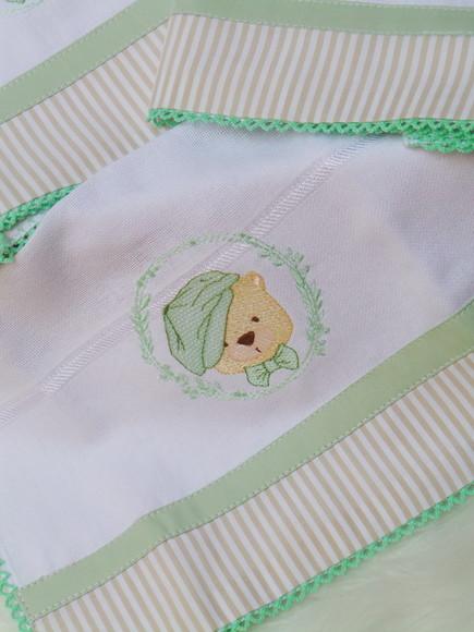Kit Fraldas Ursinho Personalizada