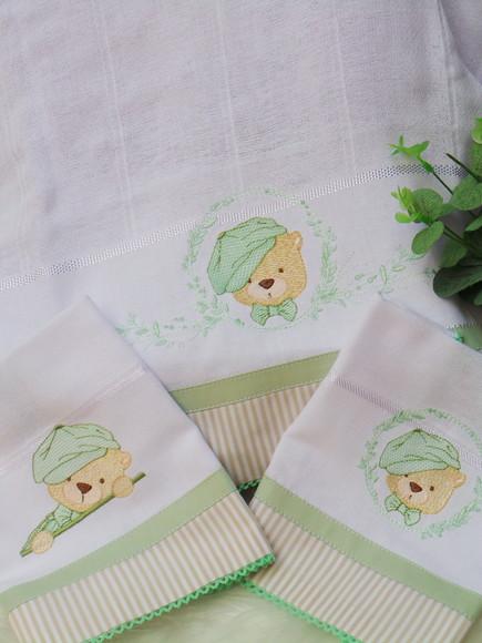 Kit Fraldas Ursinho Personalizada