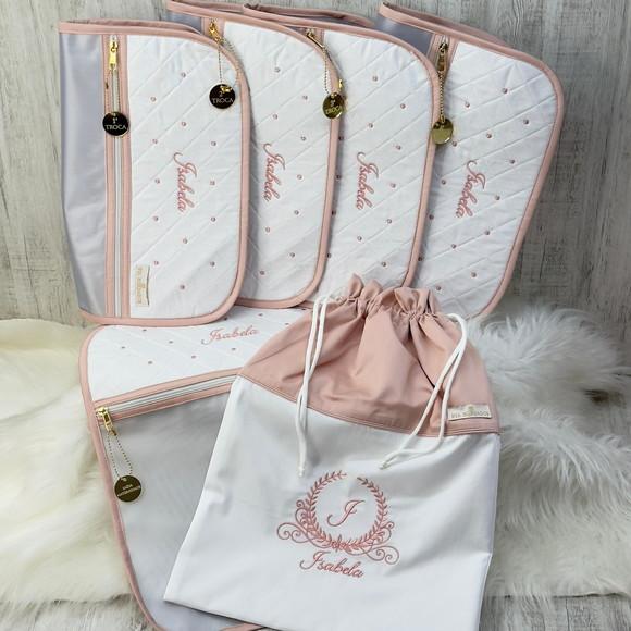 Kit Saquinho Maternidade e Saco Roupa Suja