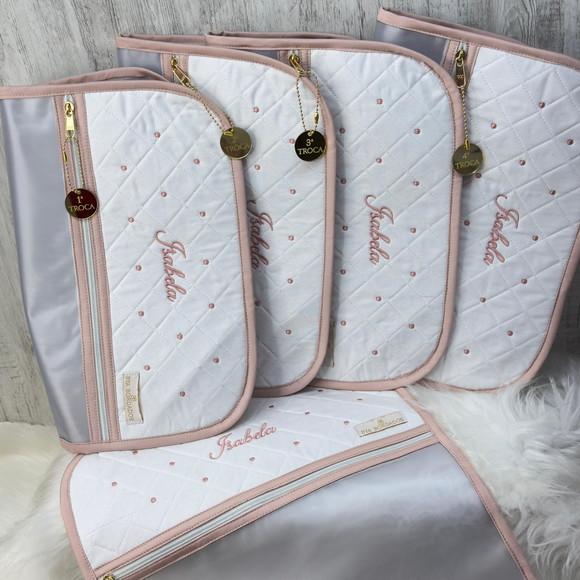 Kit Saquinho Maternidade e Saco Roupa Suja