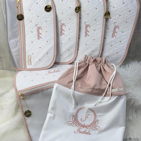 Kit Saquinho Maternidade e Saco Roupa Suja
