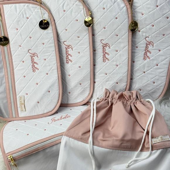 Kit Saquinho Maternidade e Saco Roupa Suja