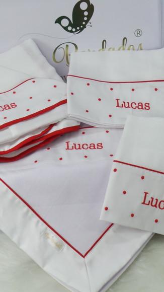 Kit Toalha Fralda Capuz e Fraldas Poá