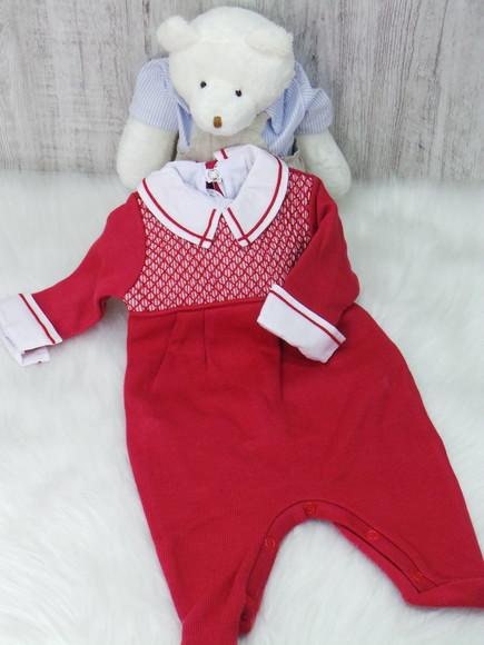 Macacão Bebê com Body Brinde Fralda de Boca Personalizada