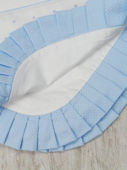 Manta Bebê Personalizada Poá