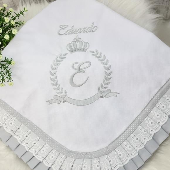 Manta Luxo Bebê Personalizada