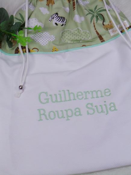 Saco Roupa Suja safari
