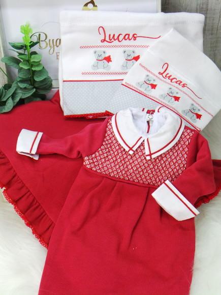 Saída Maternidade Bebê E Fraldas Personalizada