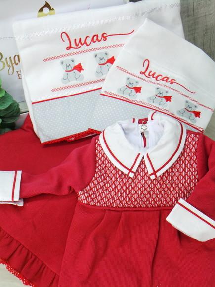 Saída Maternidade Bebê E Fraldas Personalizada