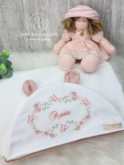 Toalha Capuz Bebê Personalizada