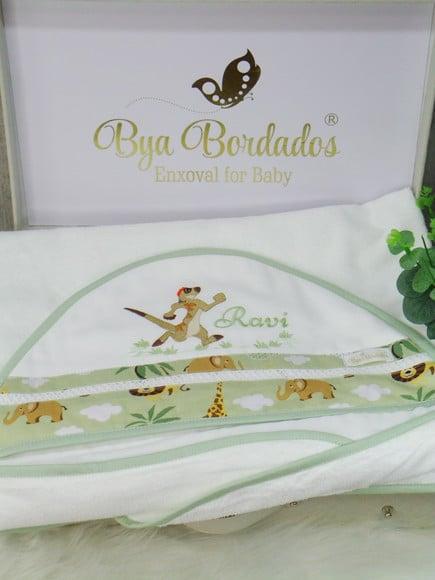 Toalha Capuz Bebê Timão