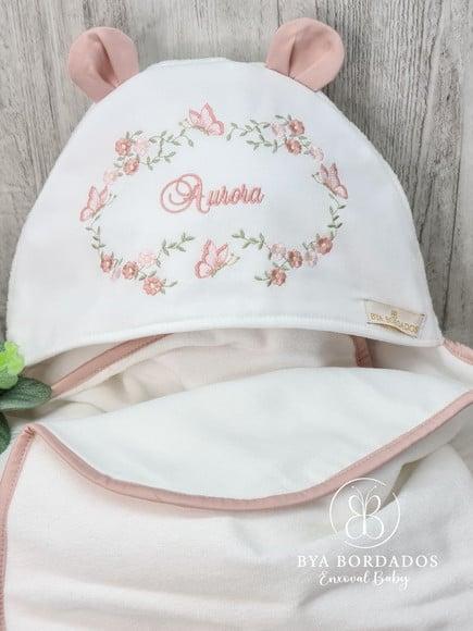 Toalha Capuz Bebê Personalizada