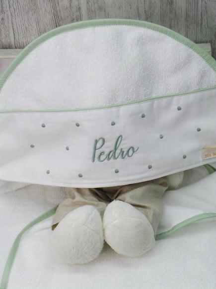 Toalha Capuz Personalizada Poá