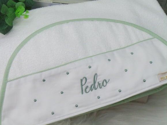 Toalha Capuz Personalizada Poá