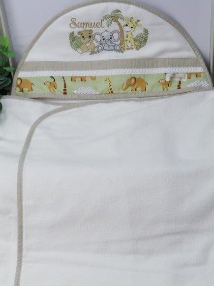 Toalha Capuz Safari Personalizada